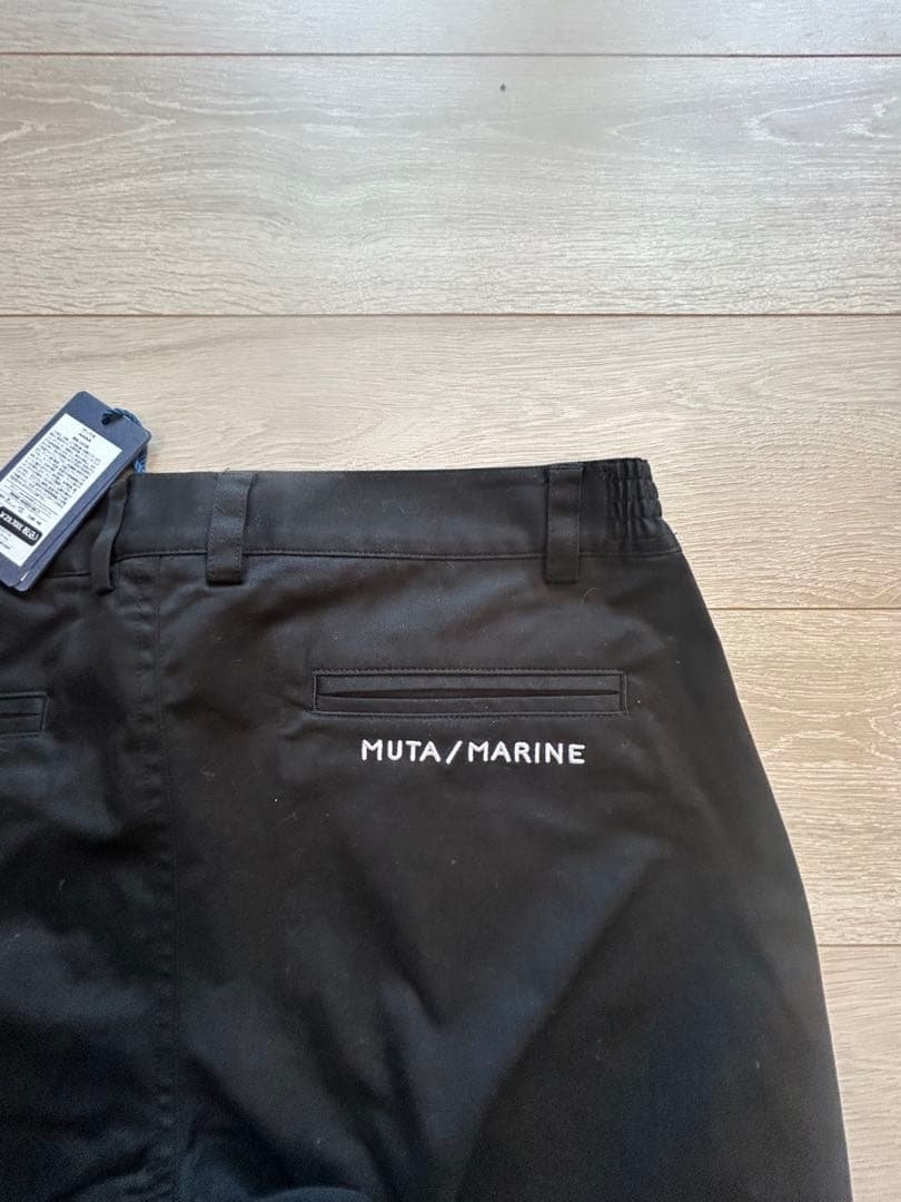ムータマリン　muta パンツ　黒　ブラック　7