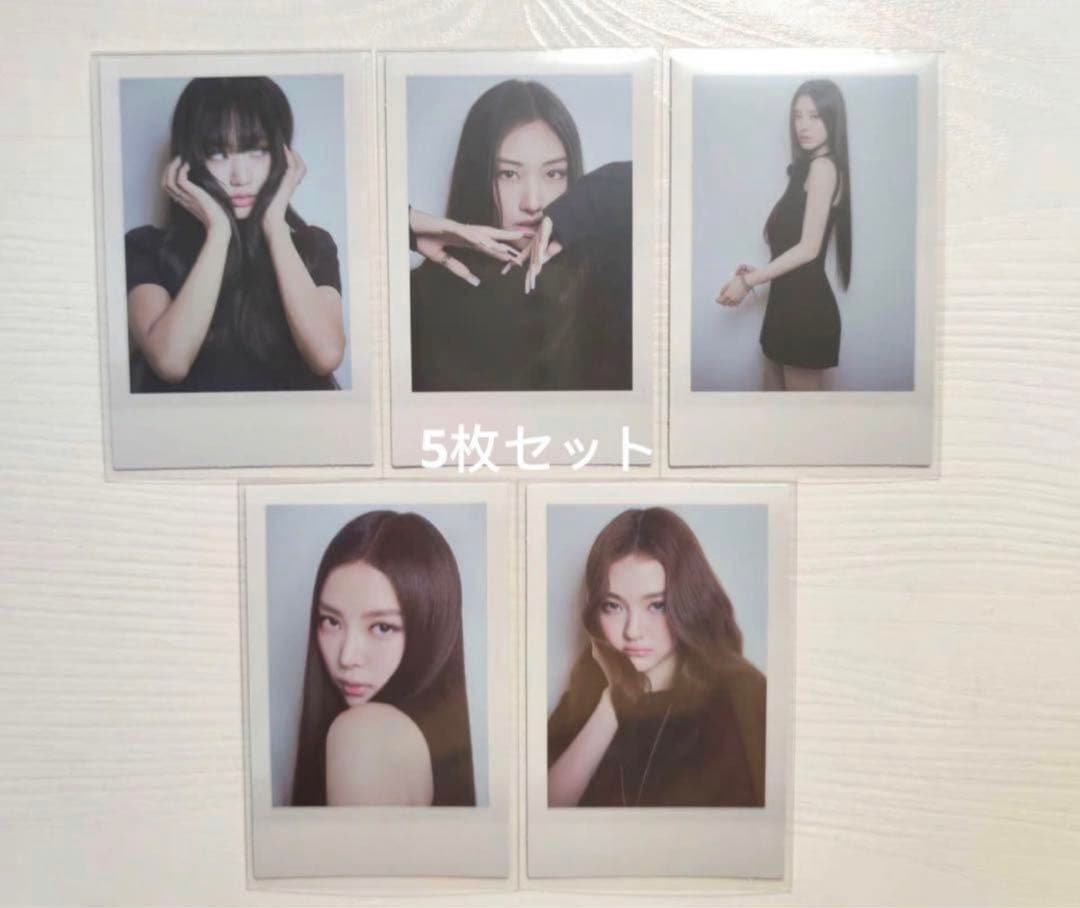 MEOVV 1stEP TheBlackLabel 予約特典 チェキ ５枚セット
