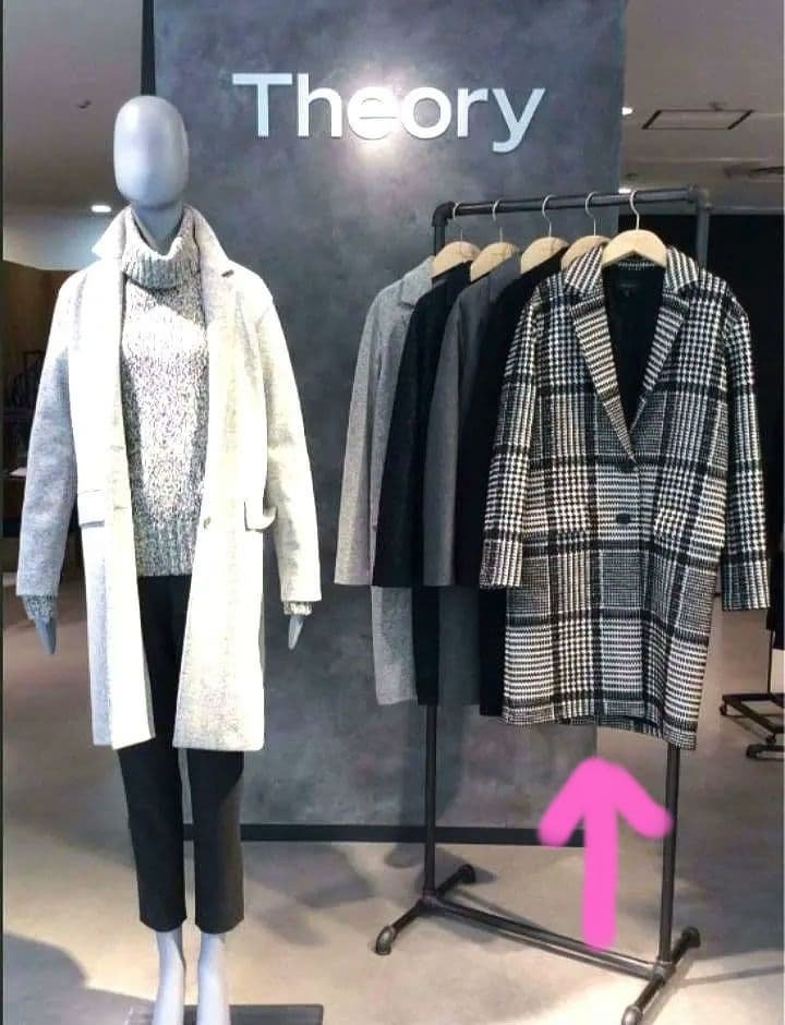 【美品】Theory　セオリー　ツイードコート（定価9.8万）