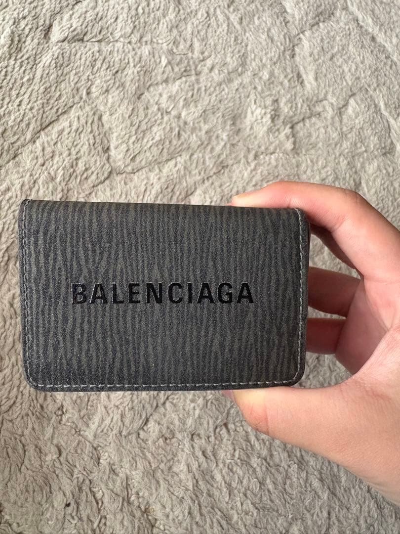 BALENCIAGA バレンシアガ　グリッター　ラメ　ミニ財布