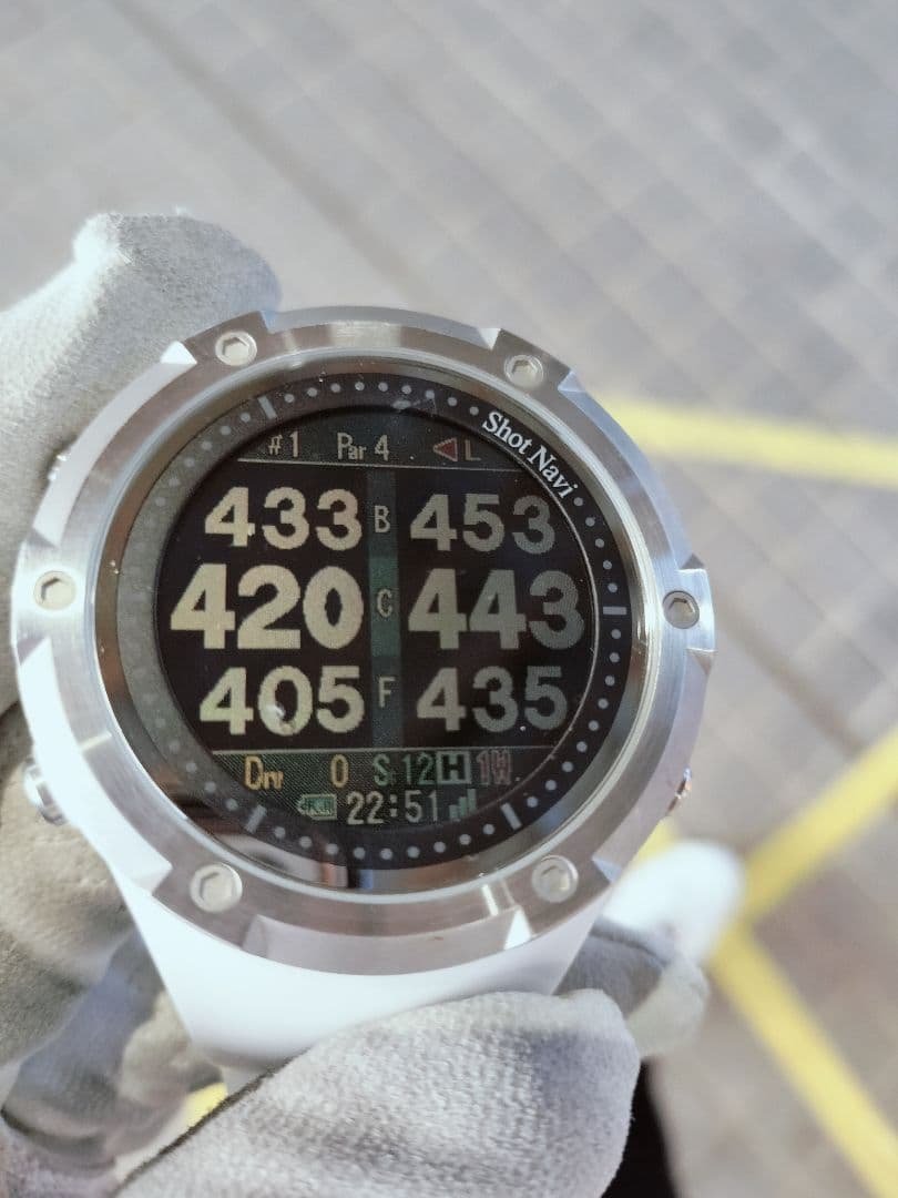 ShotNavi Evolve SE ゴルフ GPSウォッチ