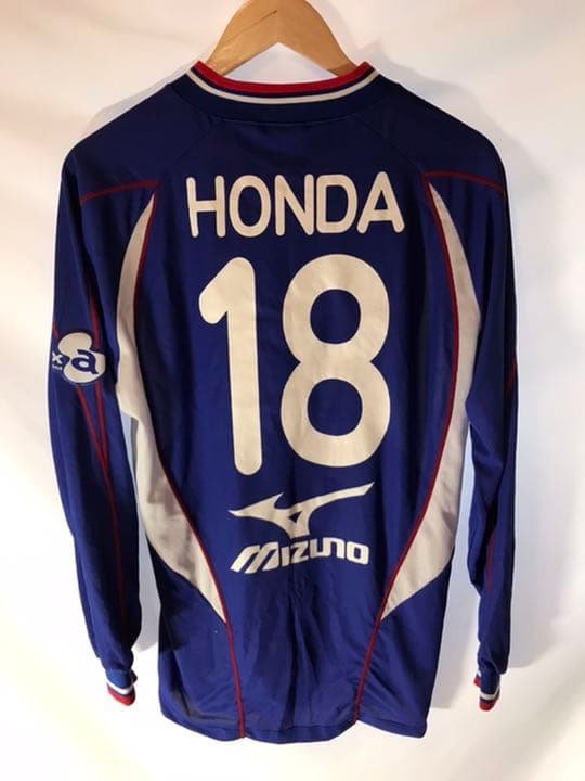 非売品MIZUNO NOTICEofHONDA「18」本田圭佑長袖Lユニフォーム