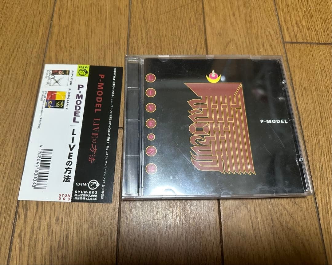 P-MODEL LIVEの方法