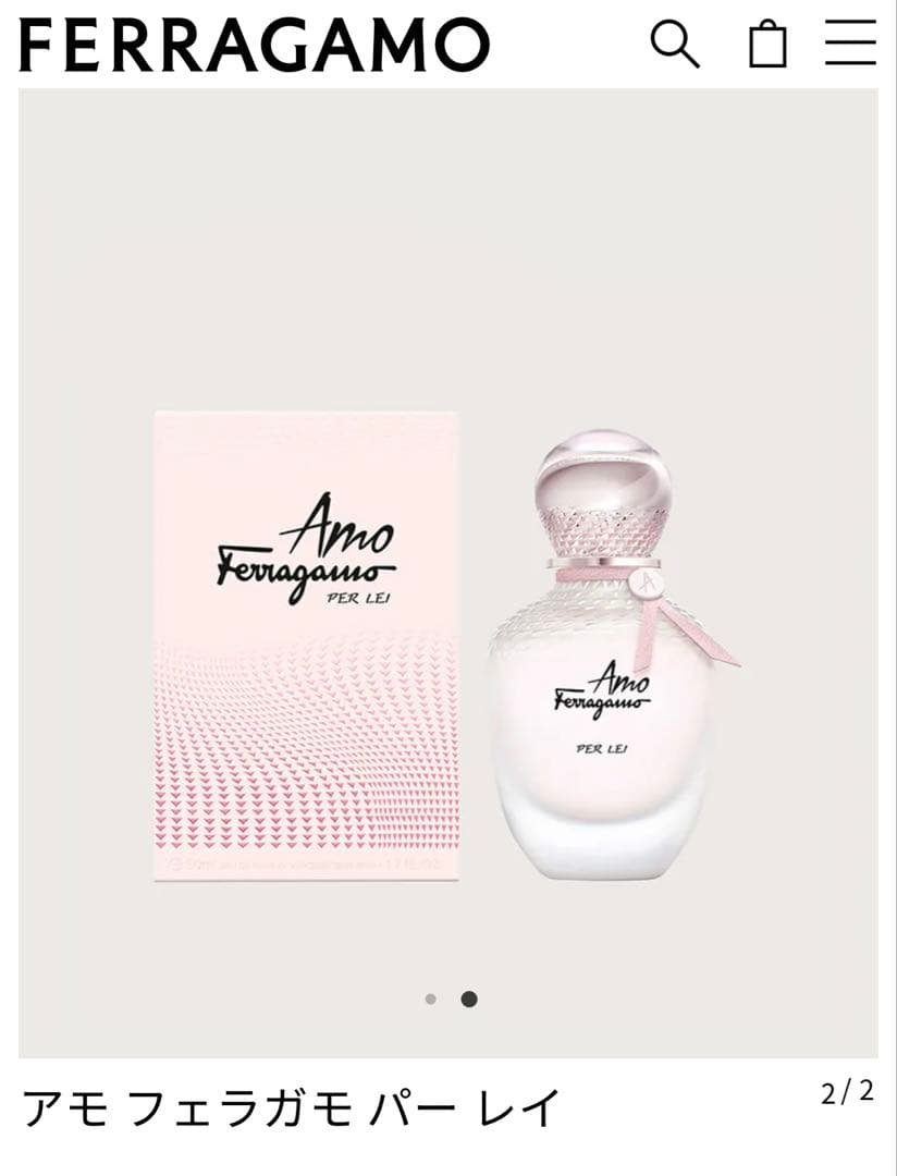 【新品未使用】アモ フェラガモ パー レイ オーデパルファム 100ml