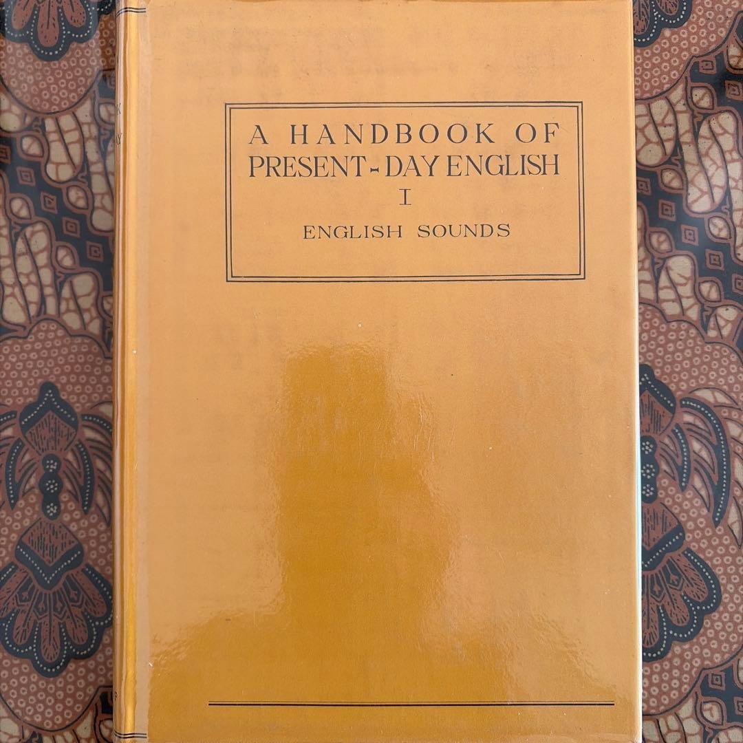 洋書 A HANDBOOK OF PRESENT-DAY ENGLISH