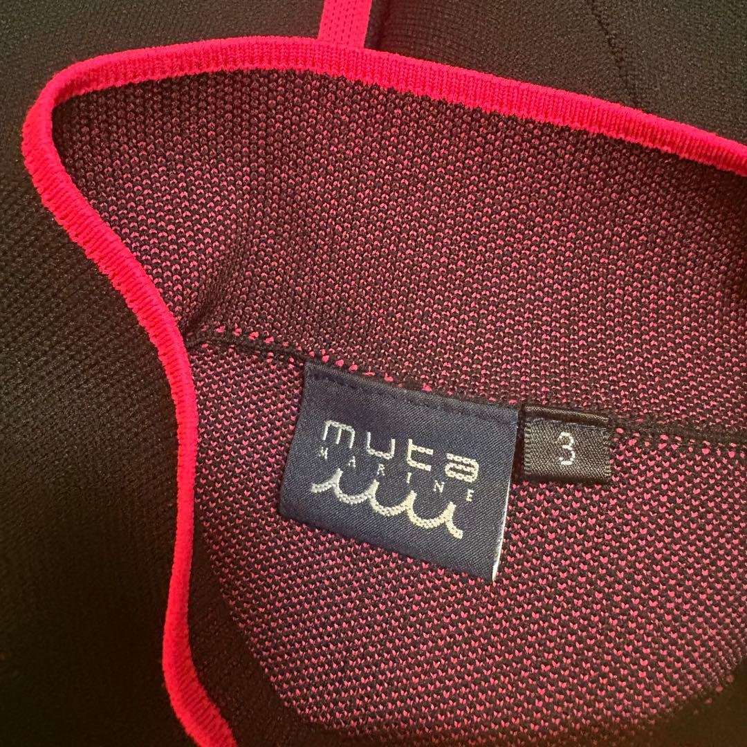 mutaMARINE ムータマリンゴルフ ジャガード モックネックプルオーバー