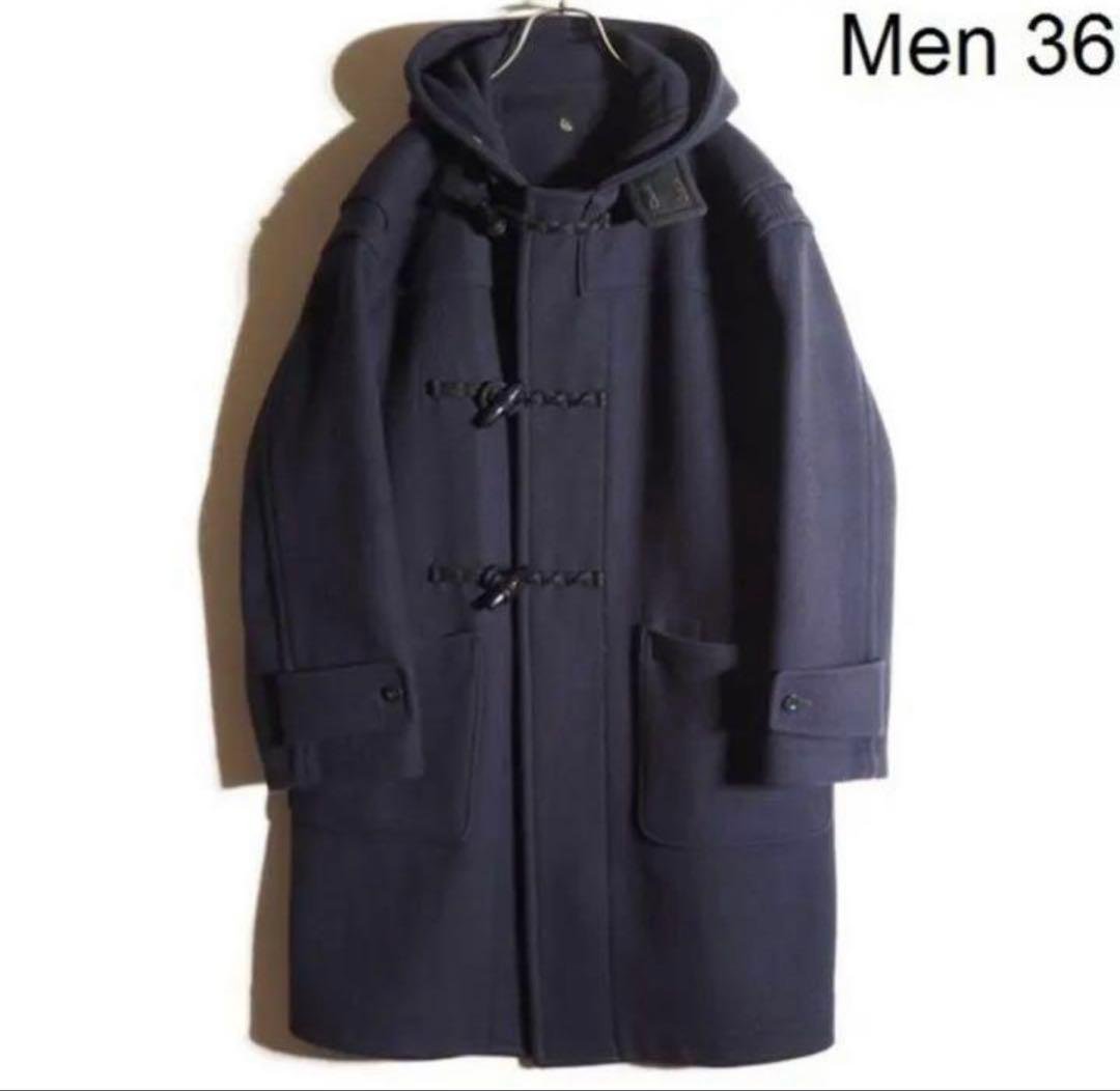 キャプテンサンシャイン　ダッフルコート　ネイビー　36