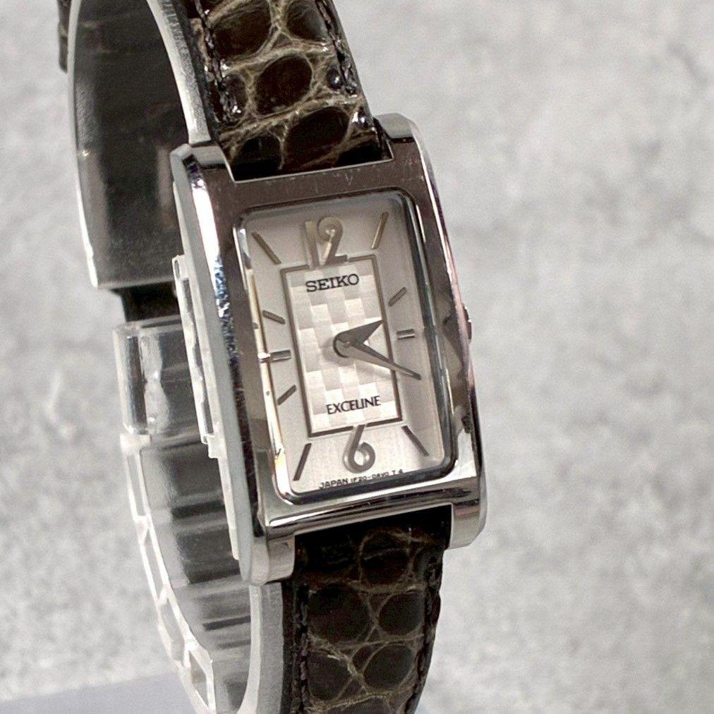 SEIKO セイコー 腕時計 レクタンギュラー エクセリーヌ クォーツ