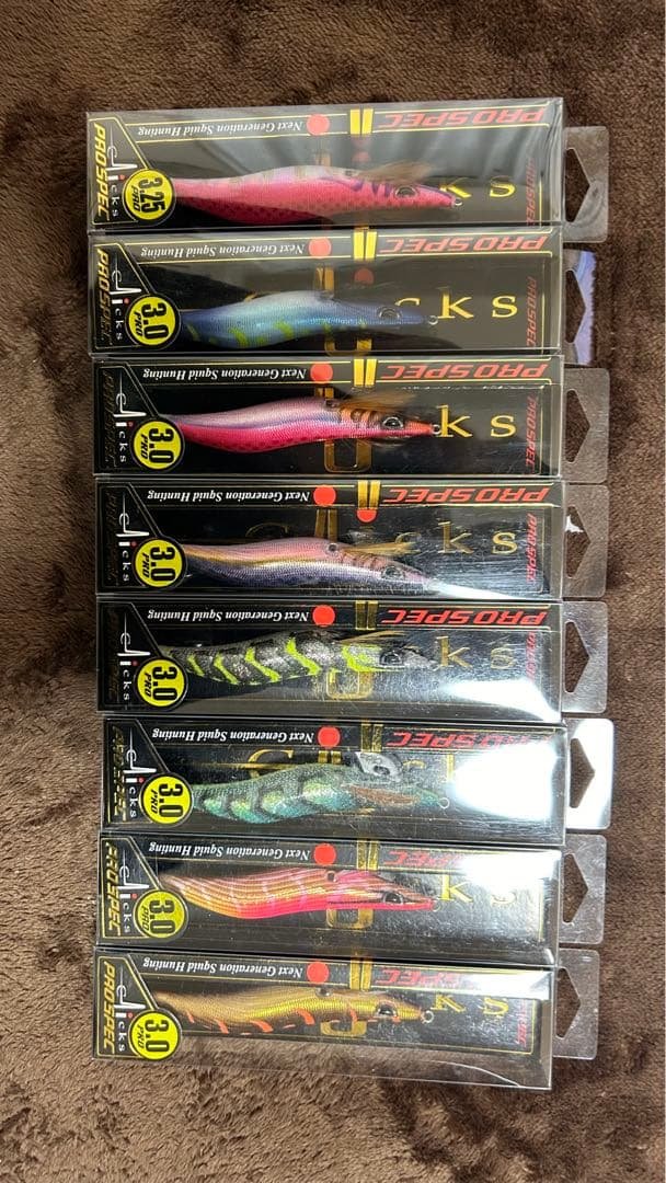 カンジ クリックス エギ 3.0寸 3.25寸 8本セット