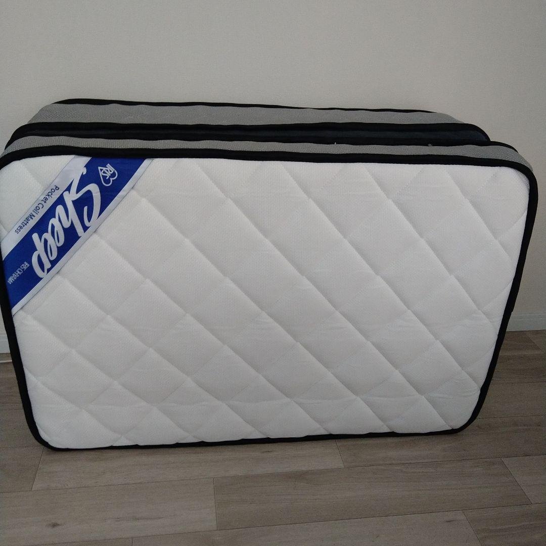 アイリスオーヤマ Sheep ポケットコイルマットレス　３つ折