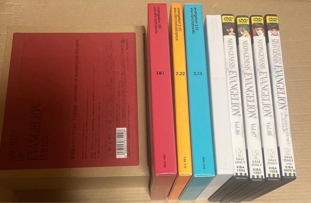 エヴァンゲリオン　DVD Blu-ray シンエヴァンゲリオン