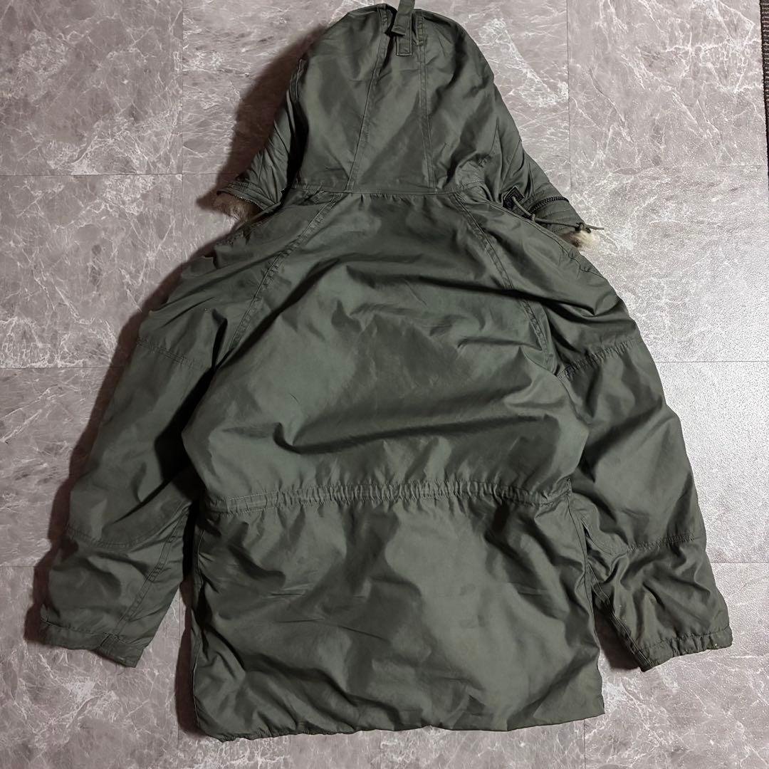 【希少】80s USミリタリー N-3B 米軍本物 フライトジャケット M