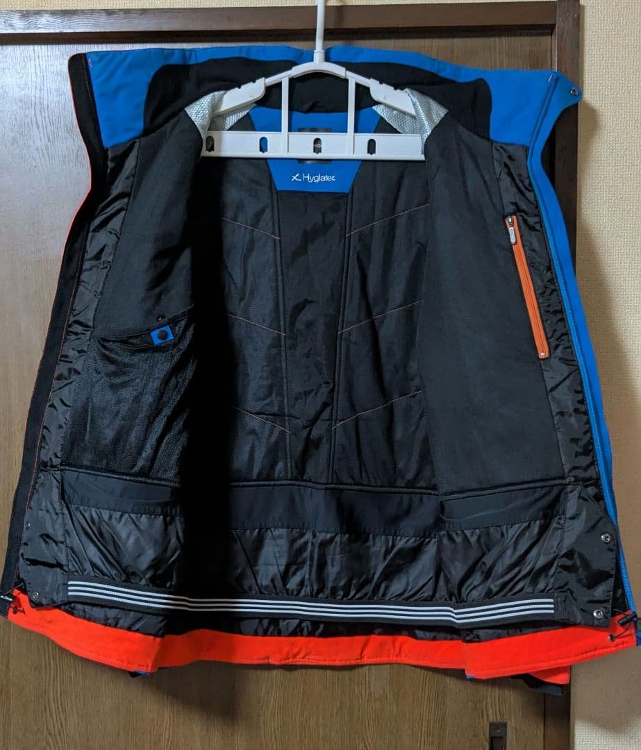 ON−YO−NE スキーウェア 青/オレンジ　ジャケットＬ