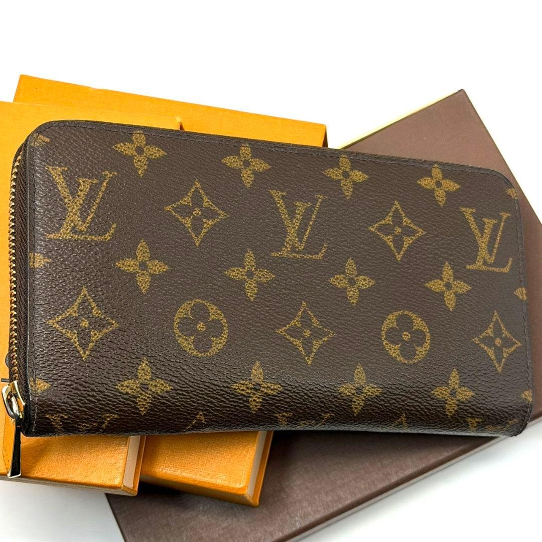 良品 ルイヴィトン モノグラム ジッピーウォレット 財布 ラウンドファスナー