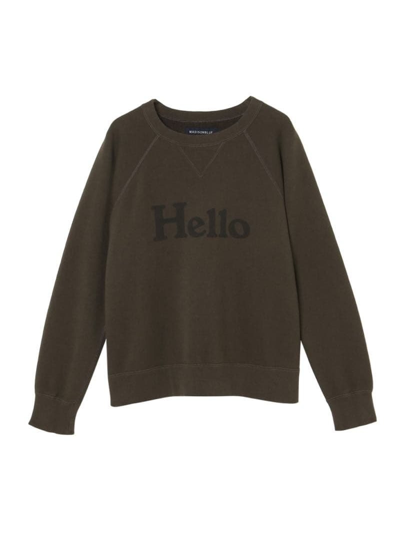 専用MADISON BLUE HELLO SWEAT L/S URAKE