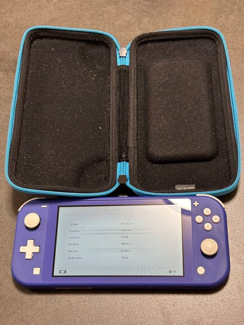 【ジャンク】Nintendo Switch Lite HDH-001 カバー付き