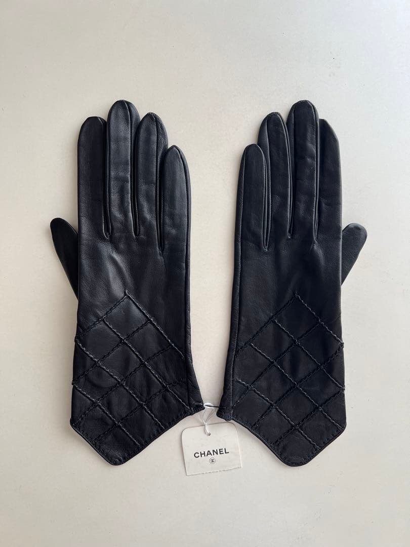 小物 1988 CHANEL MATELASSE GLOVE