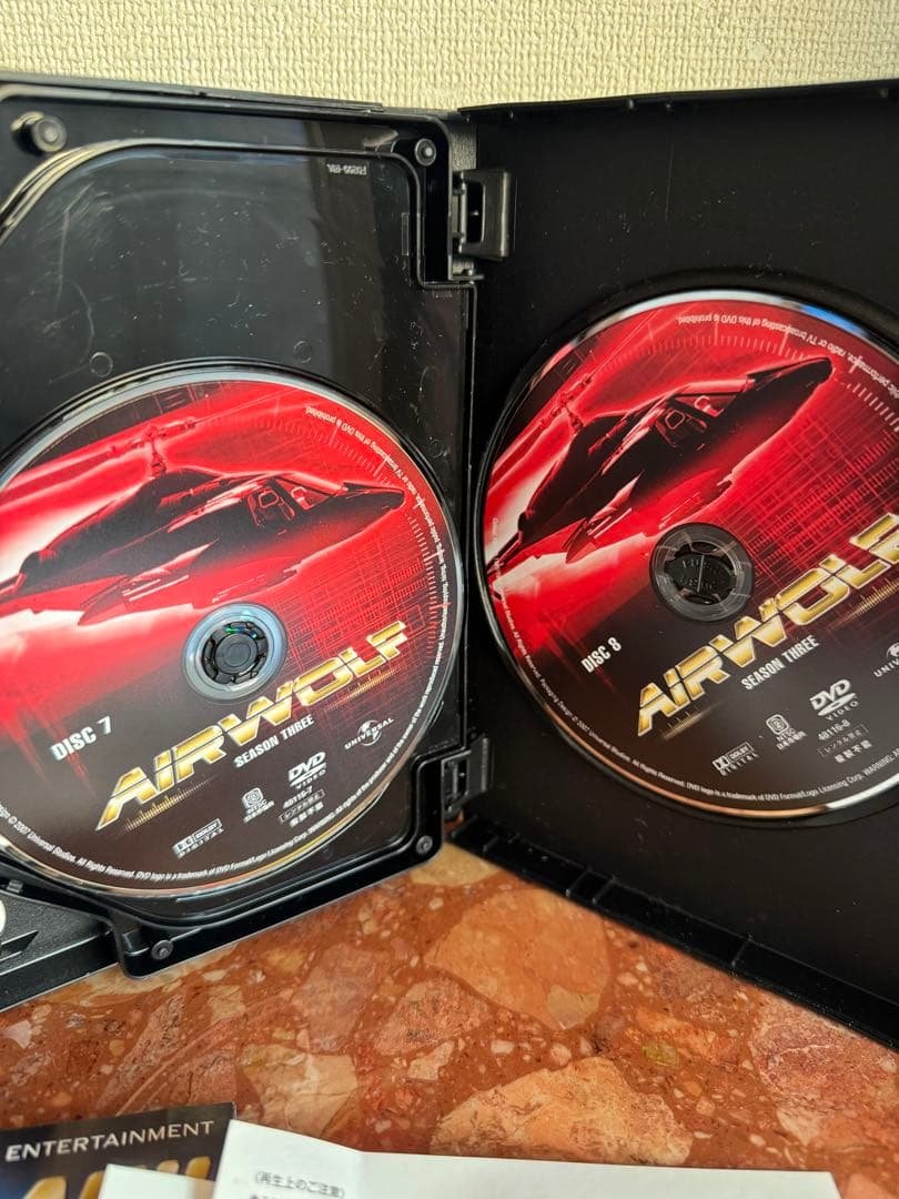 超音速攻撃ヘリ エアーウルフ DVDセット シーズン1〜3（管理No.4）