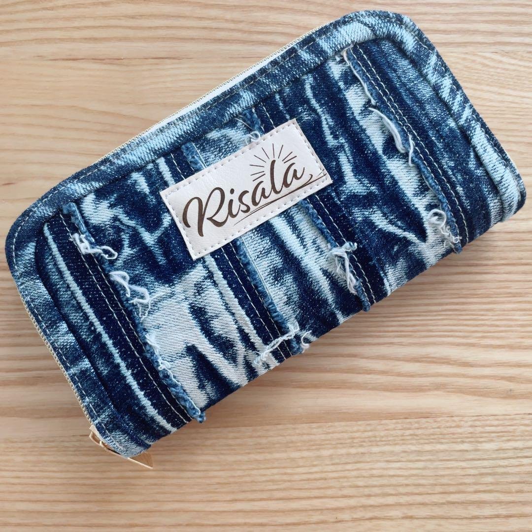 おまおめ専用デニムリメイク ウォレット 1