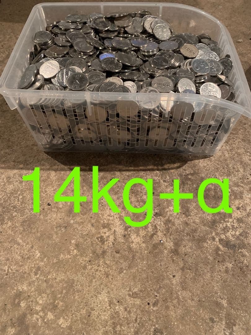 パチスロ実機用 14kg以上の メダル