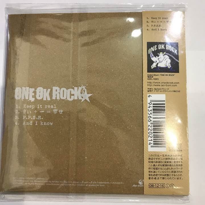 one ok rock keep it real 激レア 廃盤 29-0053