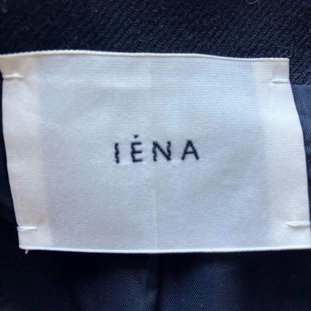 IENA ネイビー ダブルボタン テーラードジャケット　38