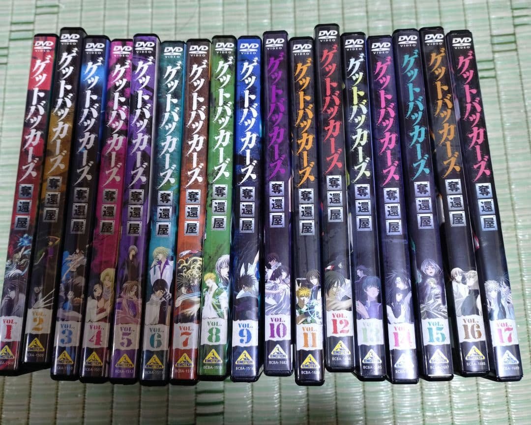 Get Backers DVD 全作セット