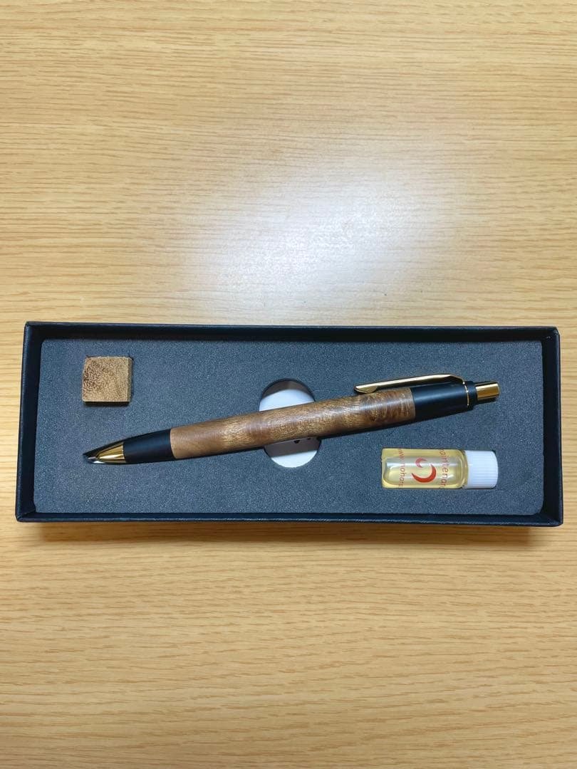 野原工芸　マーブルウッド　新型シャープペンシル 【本店限定　人気樹種】