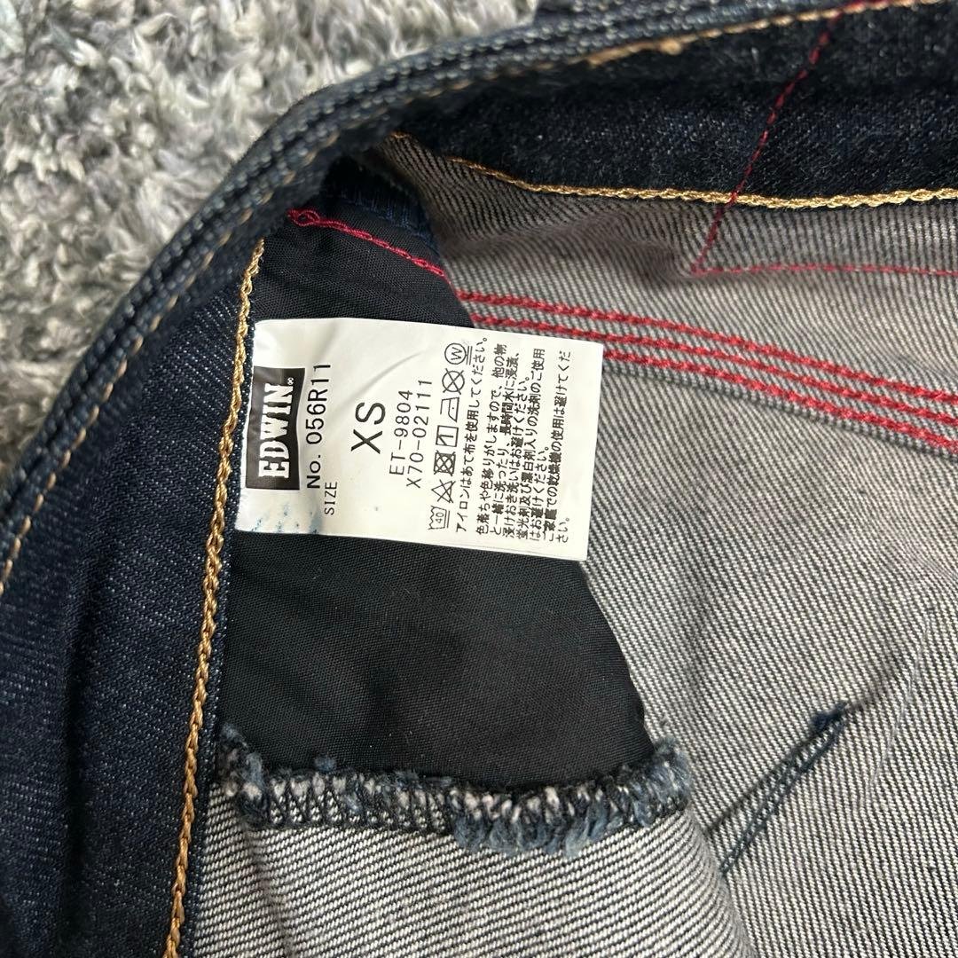 56design×EDWIN ダークデニム XSサイズ レギュラー