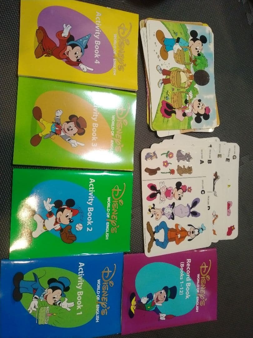 ディズニー英語システム　ワールドファミリー+はじめての英検５級タッチペン付き