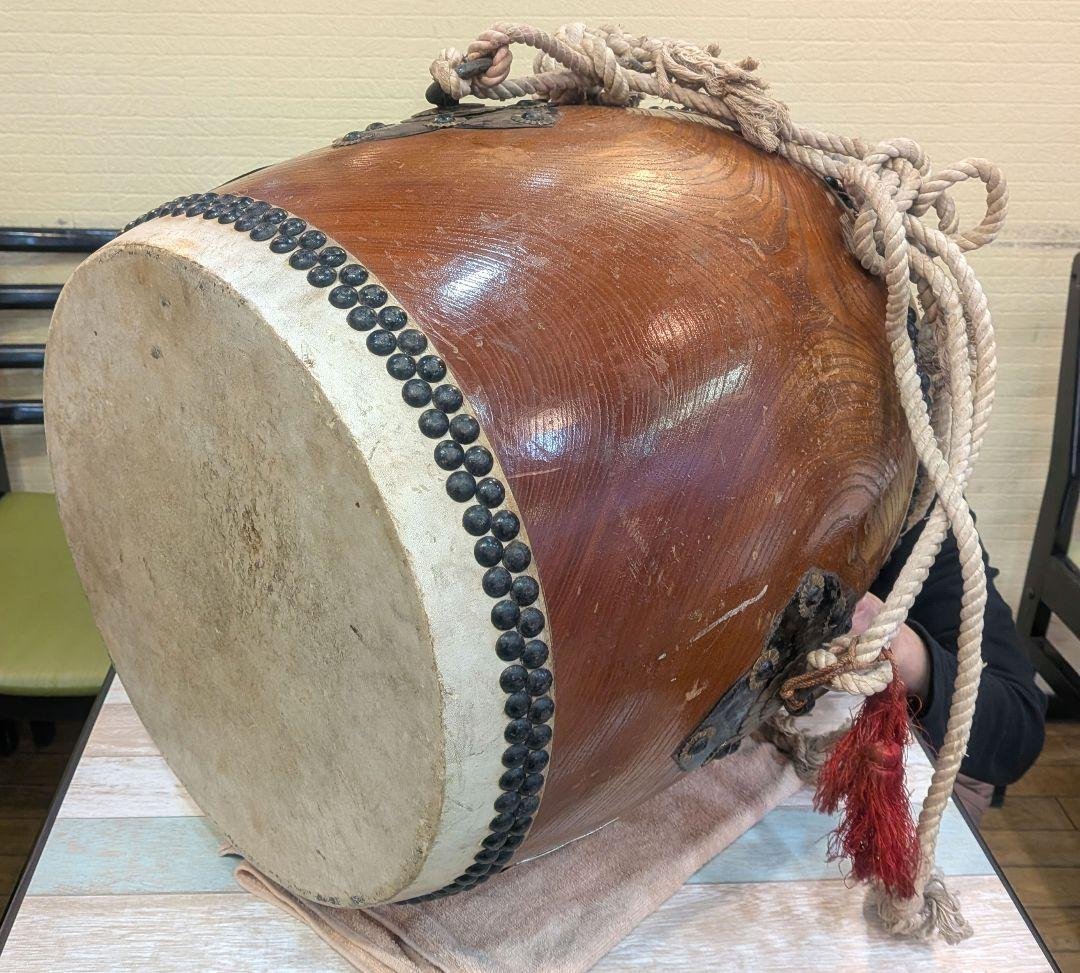 ★値下げ★【和太鼓 太鼓正 欅胴極上】36cm×42cm　※本日出品取り下げます