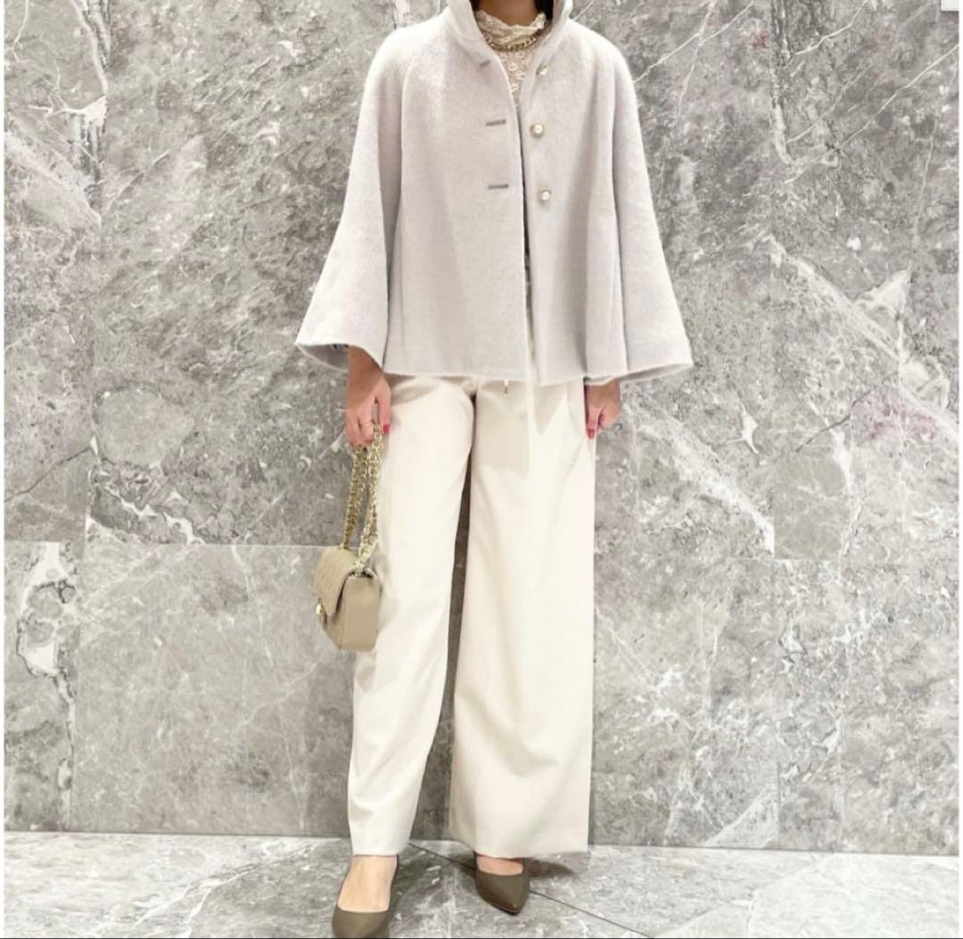アルアバイル　ルルウィルビー アルパカシャギーショートコート