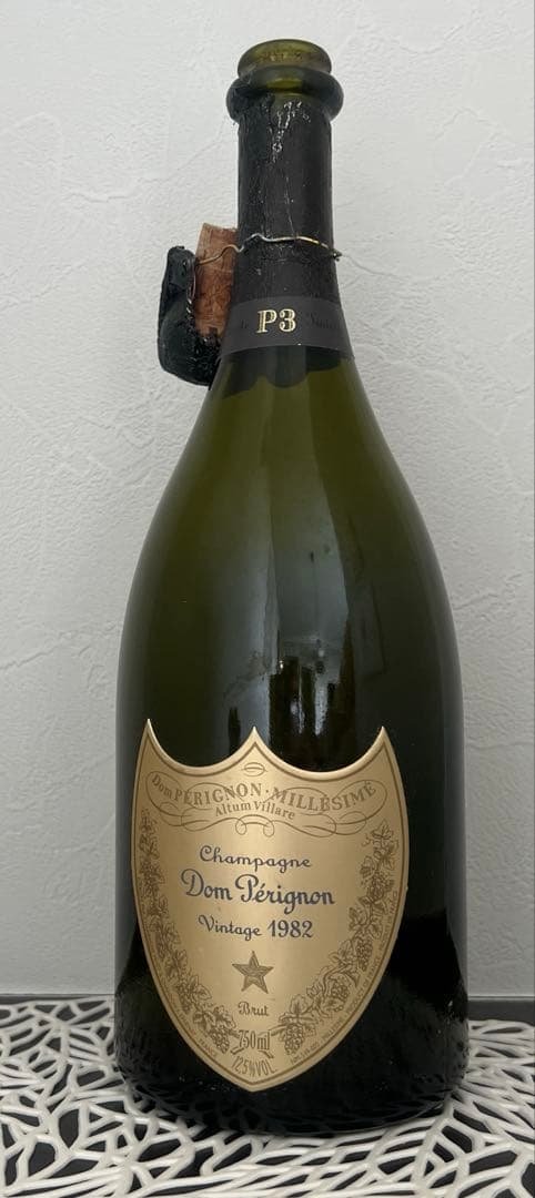 ドンペリニヨン P3 1982年 空瓶 空ビン