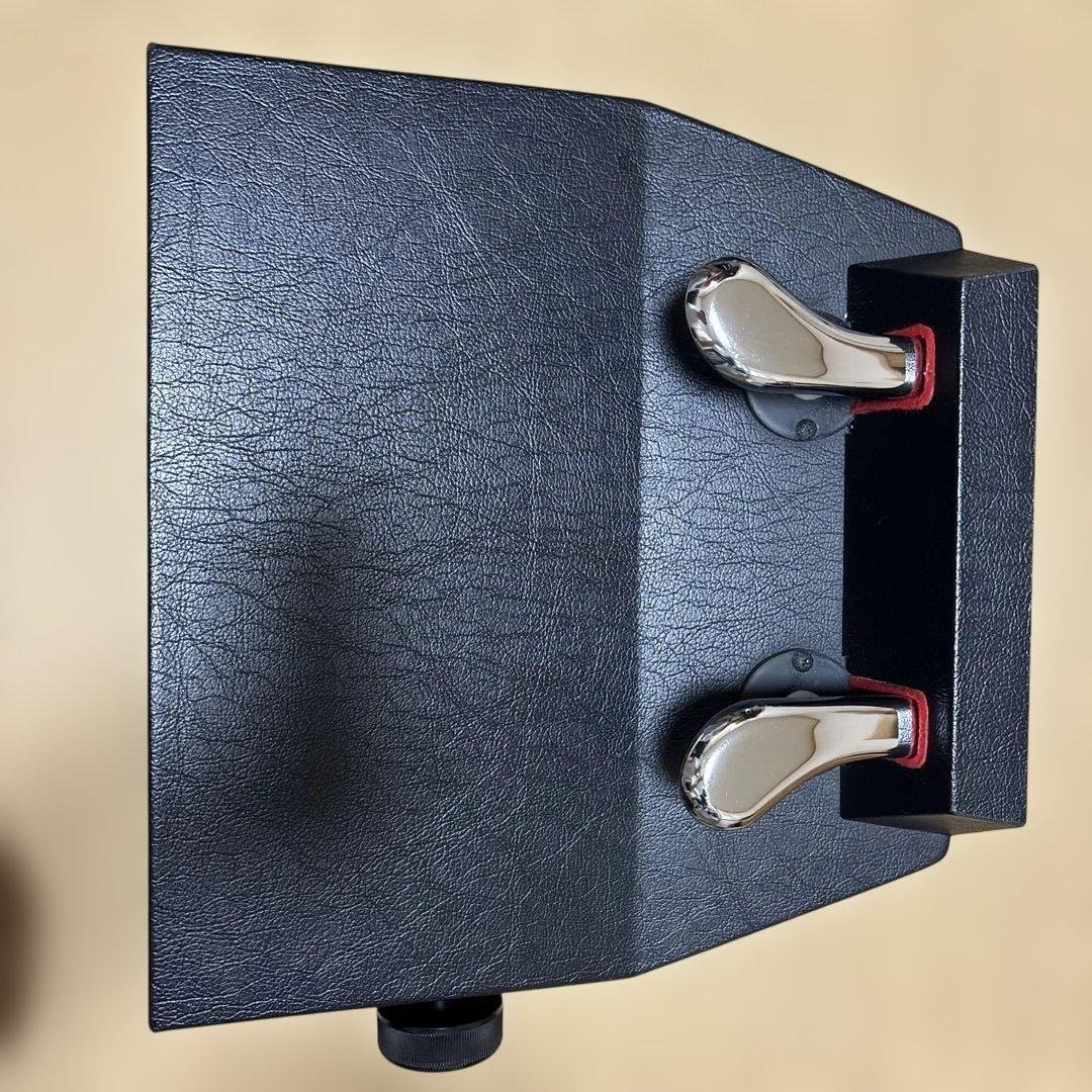 ムツミ製　M60 M-60 ピアノ補助ペダル　足台　アシストペダル(袋付き)