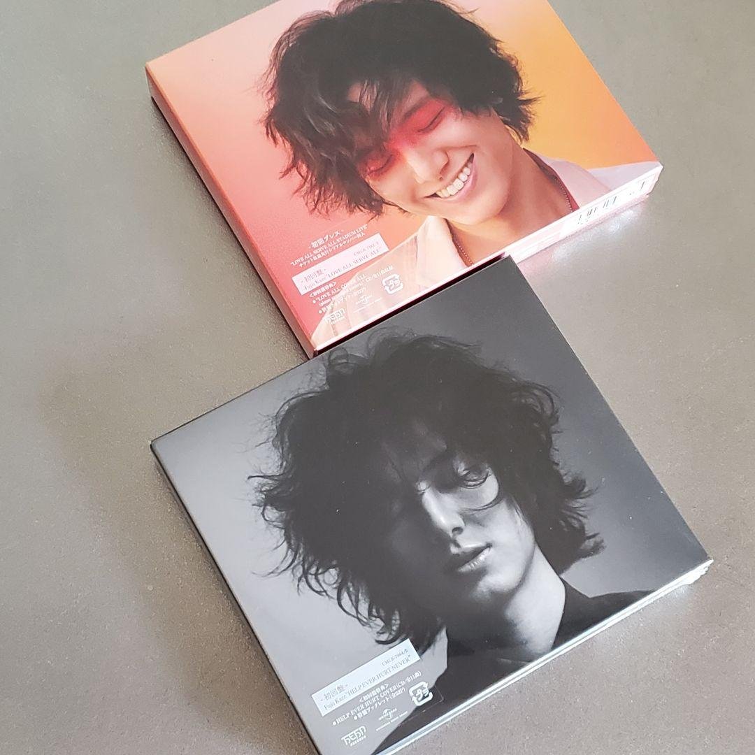 新品未開封 初回限定盤セット 藤井風 HELP EVER HURT NEVER