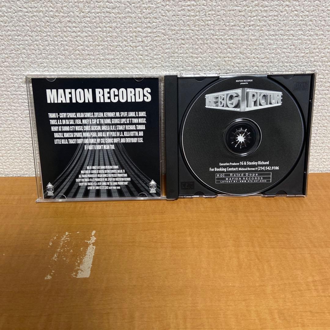 洋楽 ONE G / BIG PICTURE / GANGSTA RAP G-FUNK