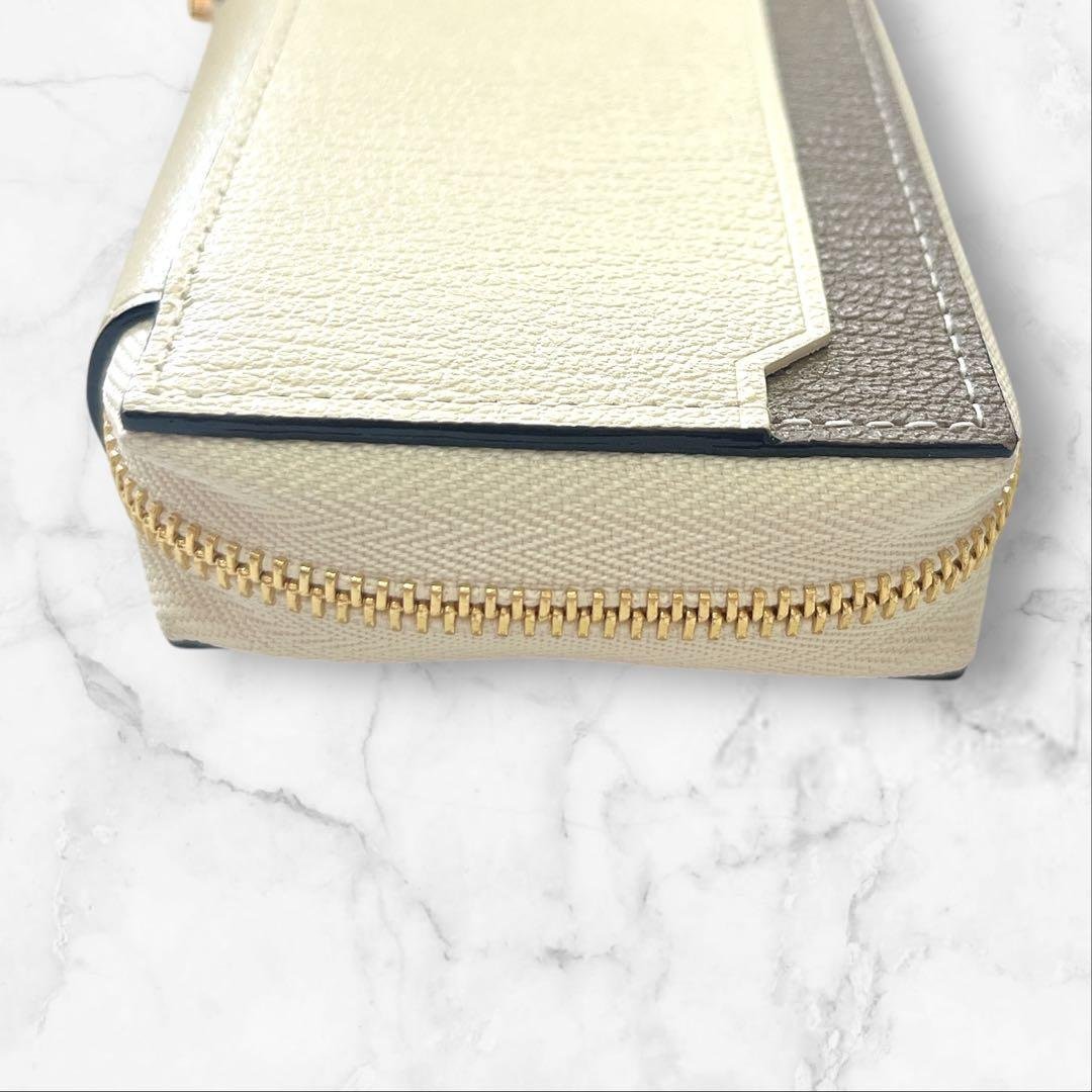 【未使用★現行品】ラコバレーノ スマートWキーケース オフホワイト