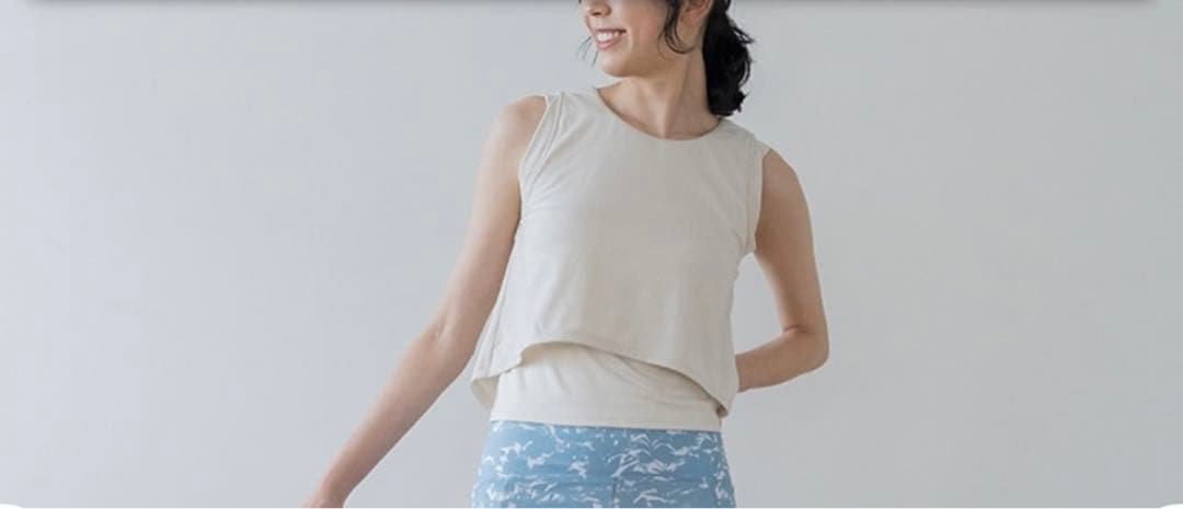 ショートフレアタンクトップ