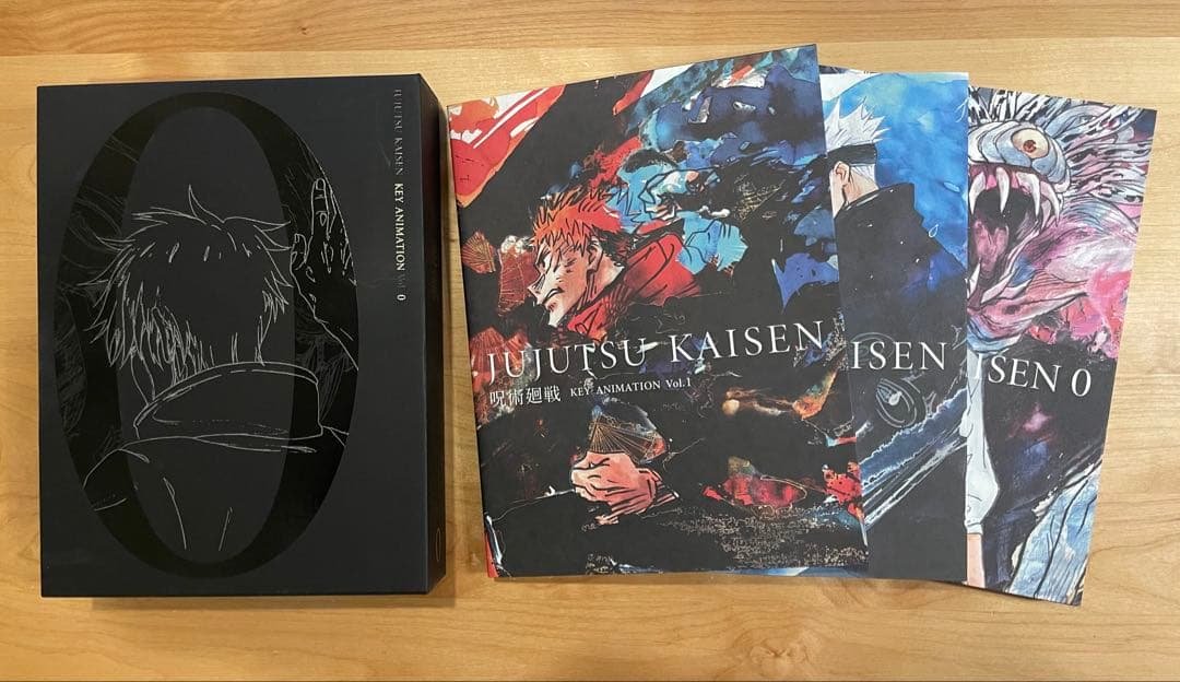 呪術廻戦 原画集 KEY ANIMATION vol.0 vol.1 vol.2