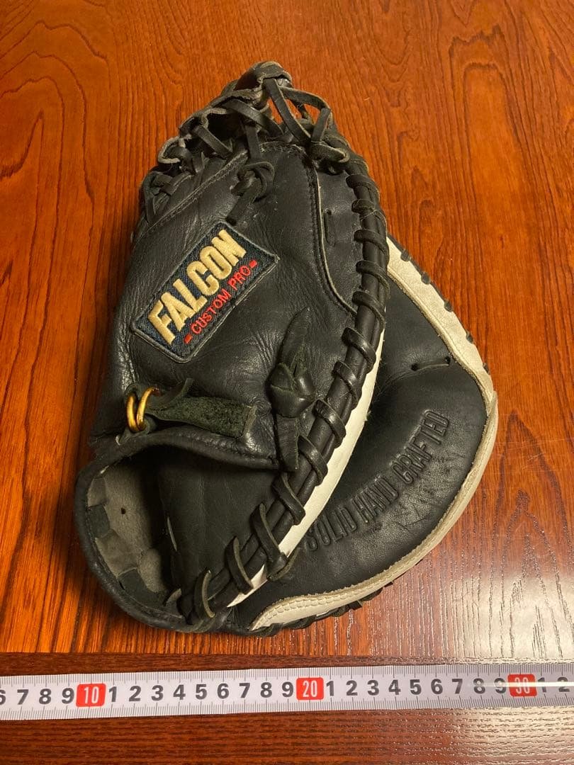 FALCON ファルコン キャッチャーミット 軟式少年用 黒 ブラック