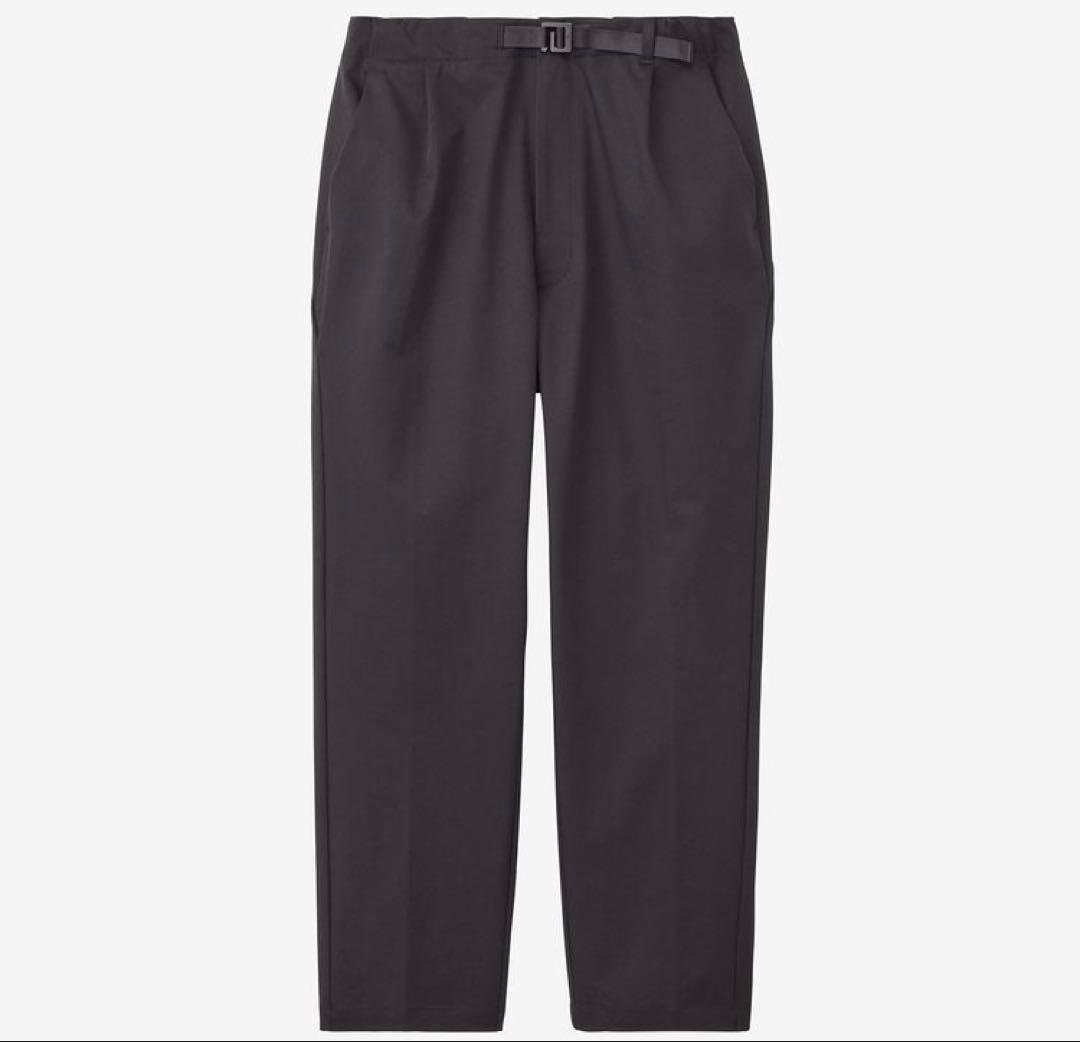 goldwin ワンタックテーパードストレッチパンツ　ブラック 3