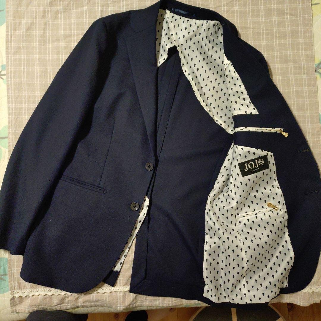 ジョジョの奇妙な冒険　ブチャラティ　スーツ　セットアップ　ネクタイ２本付き