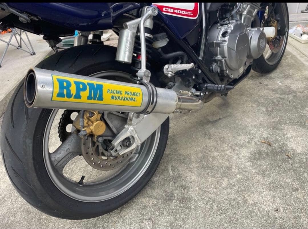 cb400sf nc42前期 RPM フルエキ　マフラ