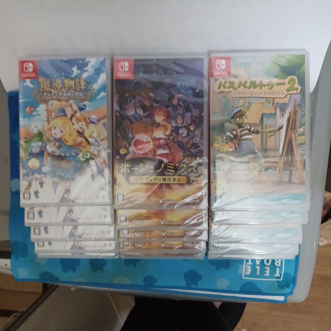 任天堂スイッチ ソフト 閉店 在庫処分 15 枚 新品未使用 未開封