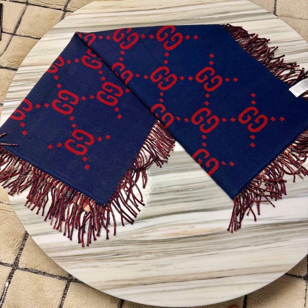 グッチ　ブランケット