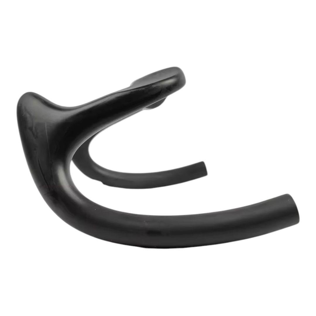 トラック用カーボンハンドル　ピスト　330mm　バンチバー