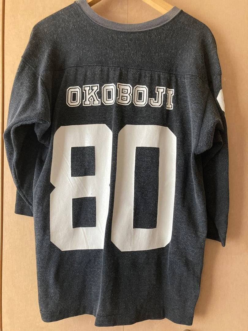 70’sチャンピオン フットボール Tシャツ 両面、両腕ナンバリング