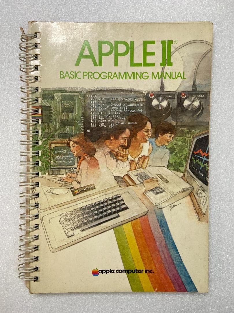AppleII BASIC PROGRAMMING Manual 英語版