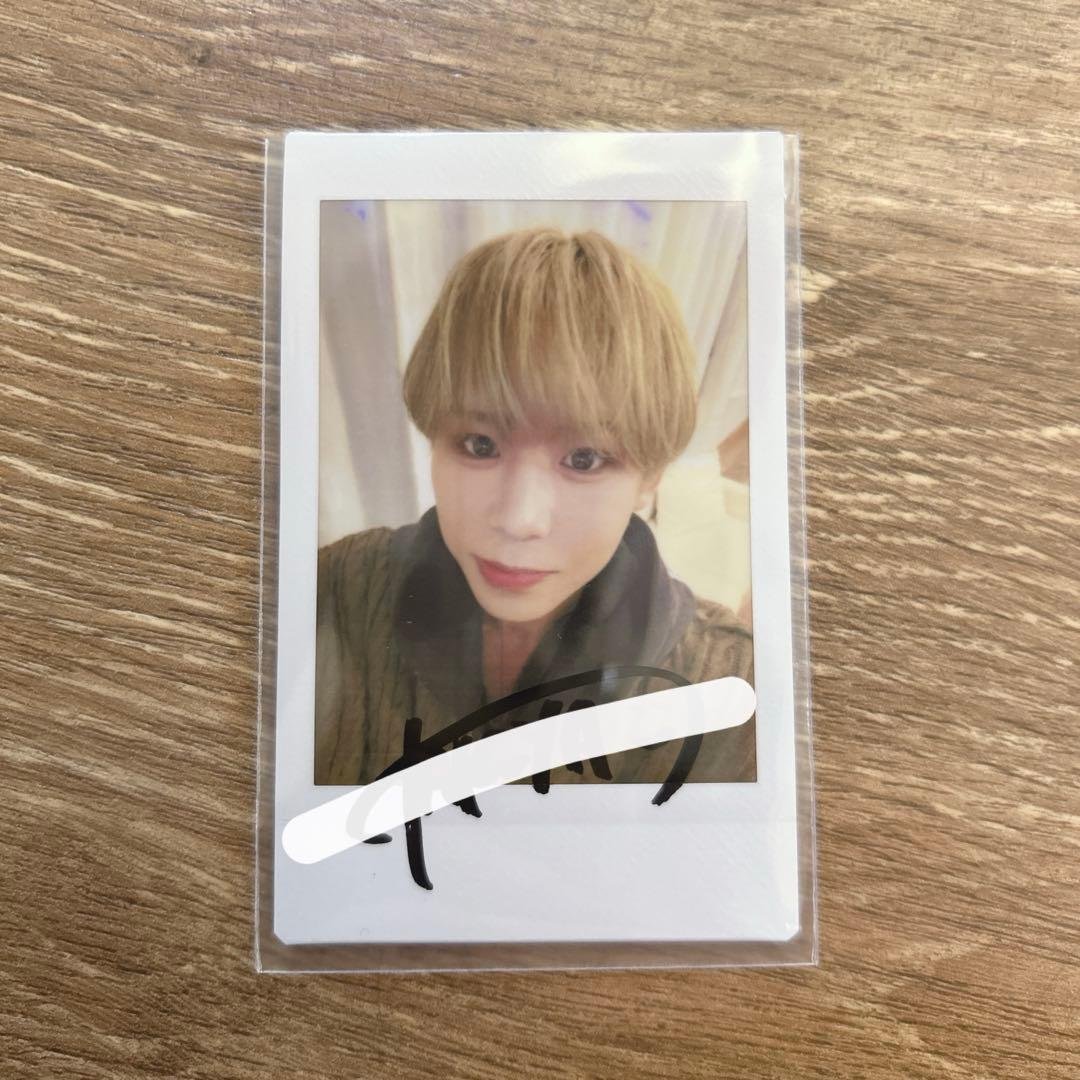 現役歌王 JAPAN サイン入りチェキ TAKUYA①