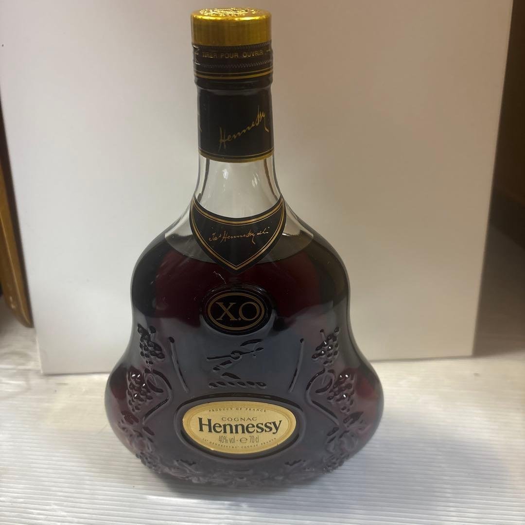 ハ*ハ様 ◇未開栓 ヘネシー Hennessy XO 金キャップ クリアボトル